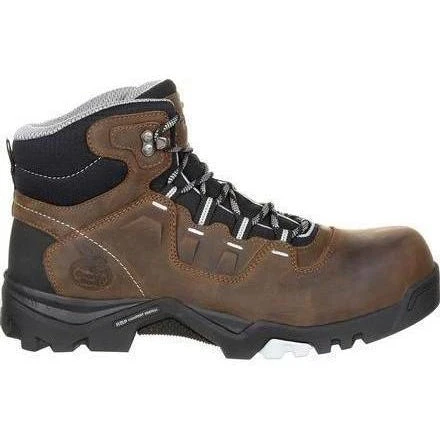 Georgia Men's Amplitude 5" Comp Toe WP Work Boot - Brown - GB00216 2 Georgia Men's Amplitude 5" Comp Toe WP Work Boot - Brown - GB00216 - Image 2