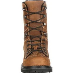 Georgia Men's Comfort Core 8" Comp Toe Logger Work Boot Brown GB00123 8 Georgia Men's Comfort Core 8" Comp Toe Logger Work Boot Brown GB00123 -Danner Shop georgia mens comfort core 8 comp toe logger work boot brown gb00123 4