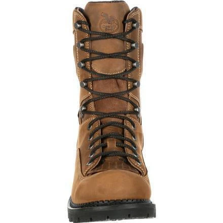 Georgia Men's Comfort Core 9" Logger Work Boot Brown GB00096 3 Georgia Men's Comfort Core 9" Logger Work Boot Brown GB00096 - Image 3
