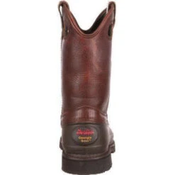 Georgia Men's Muddog Steel Toe Wellington WP Work Boot - Brown - G5655 -Danner Shop georgia mens muddog steel toe wellington wp work boot brown g5655 5