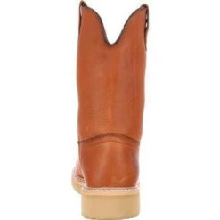 Georgia Men's Wedge Steel Toe Wellington Wedge Work Boot - Brown - G5353 -Danner Shop georgia mens wedge steel toe wellington work boot brown g5353 5