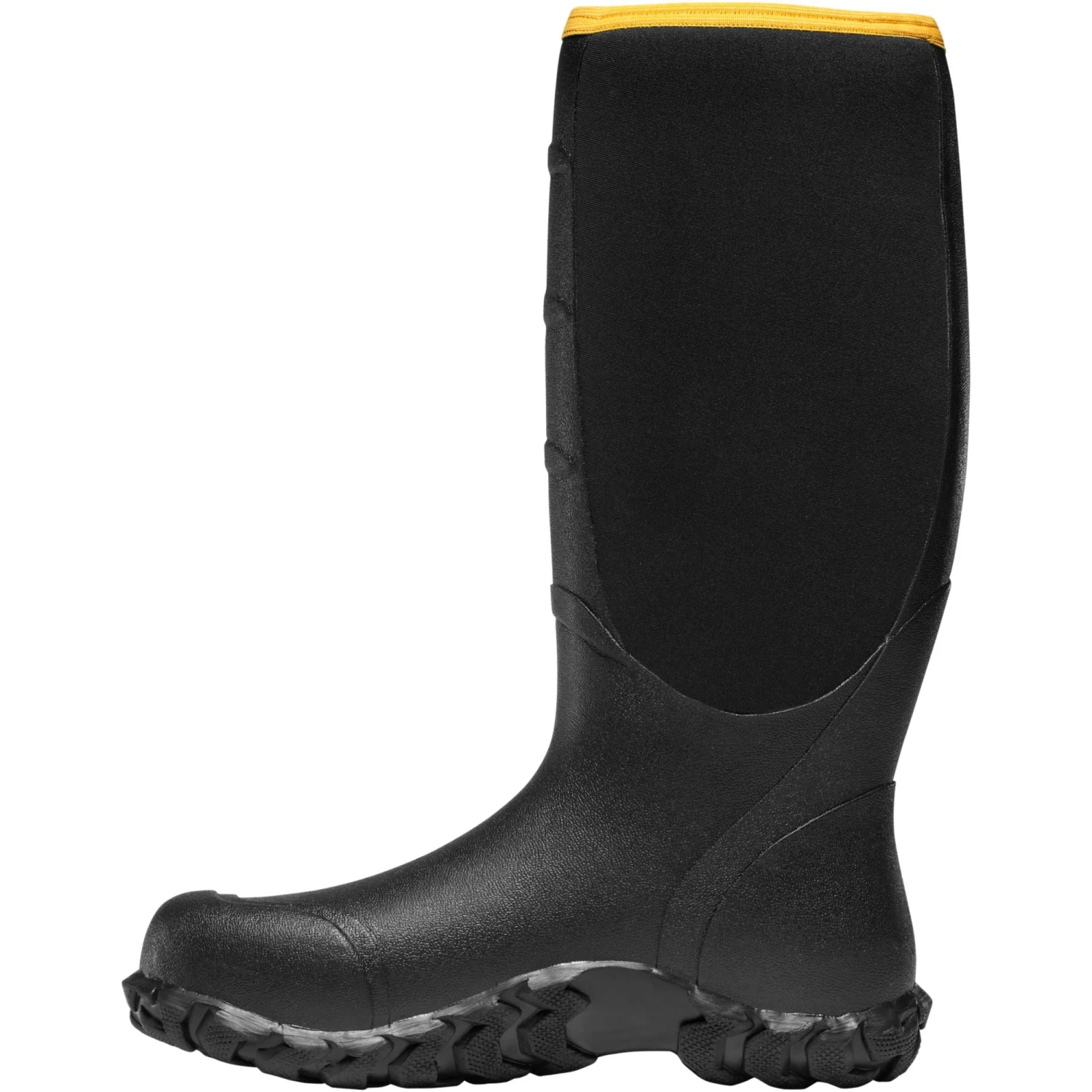 LaCrosse Men's Alpha Lite 16" Ins Rubber Work Boot - Black - 200063 2 LaCrosse Men's Alpha Lite 16" Ins Rubber Work Boot - Black - 200063 - Image 2