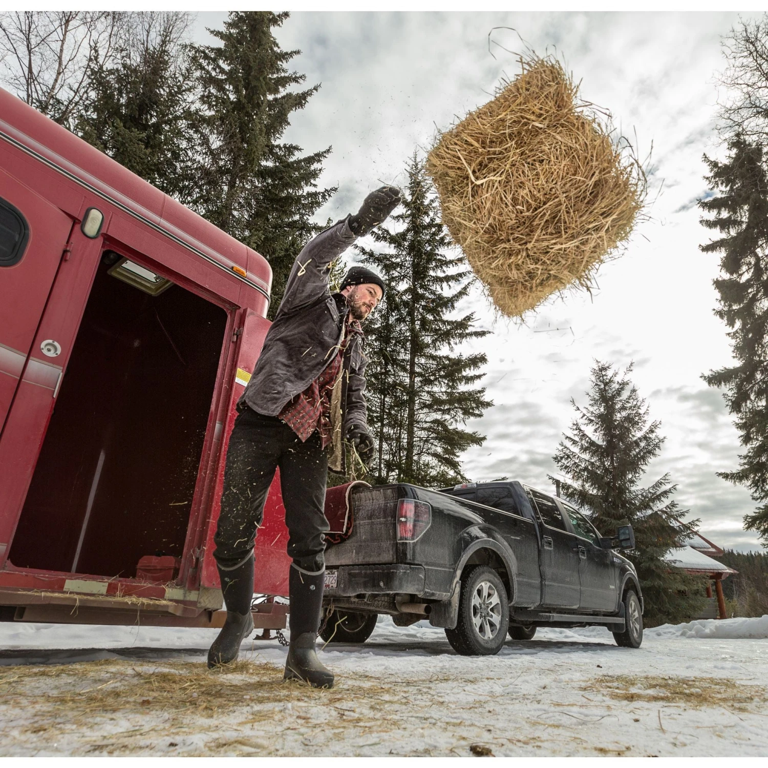 LaCrosse Men's Alpha Thermal 16" CT Ins Rubber Work Boot Black 644103 6 LaCrosse Men's Alpha Thermal 16" CT Ins Rubber Work Boot Black 644103 - Image 6