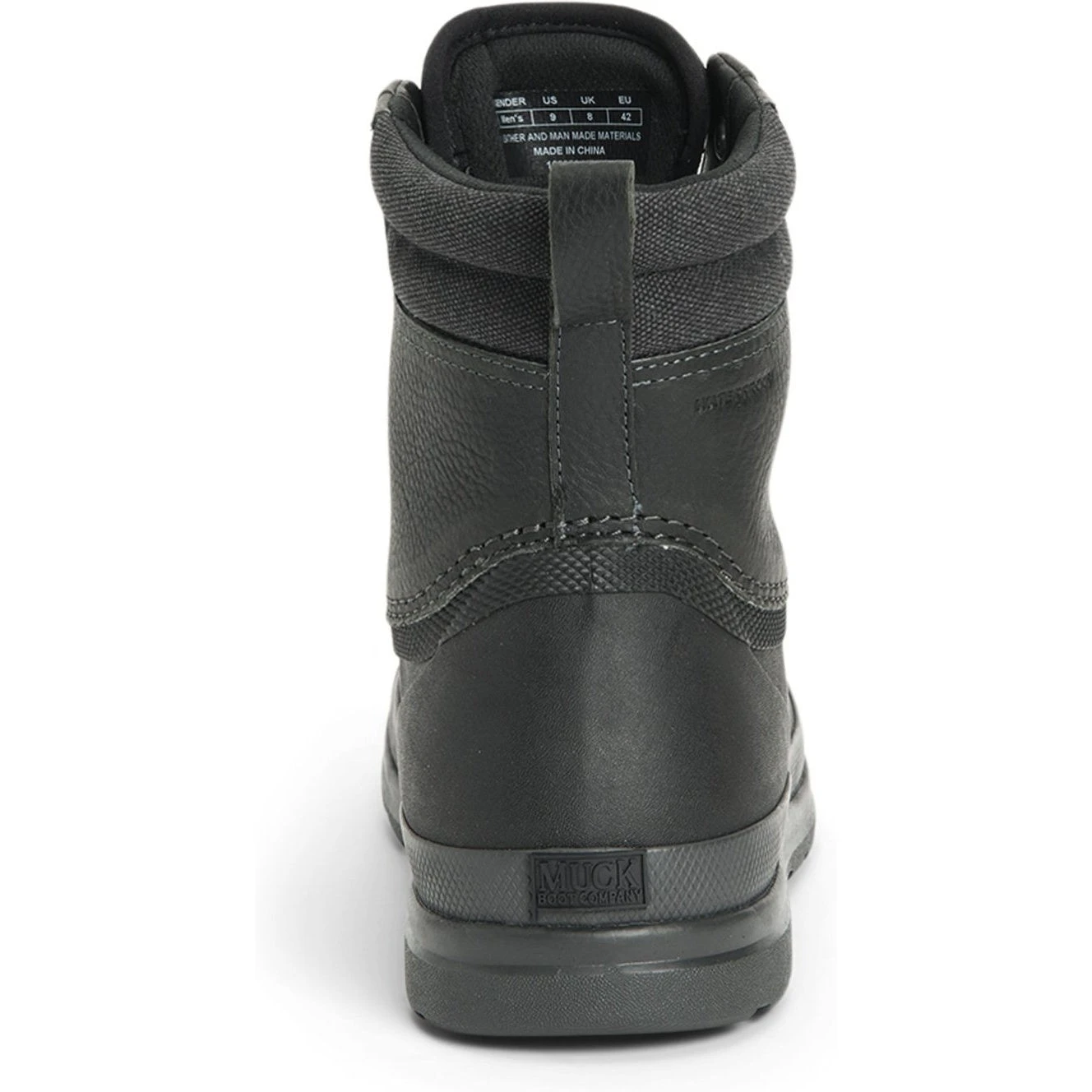 Muck Men's Originals Duck Lace Waterproof Duty Boot - Black - ODL-000 3 Muck Men's Originals Duck Lace Waterproof Duty Boot - Black - ODL-000 - Image 3