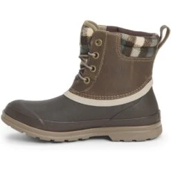 Muck Women's Originals Duck Lace Waterproof Duty Boot- Brown- ODLW-109 -Danner Shop odlw 109 walnut brown 2 2400x 89be949e 2b68 497b bd96 05b3f5ecb5d1
