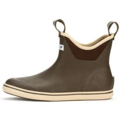 Xtratuf Men's 6" Ankle Deck Waterproof Bot - Chocolate / Tan - 22734 -Danner Shop product 22734 BRN 2 2400x 8856d2f4 c927 44d4 9259 14e77aa40a70