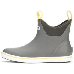 Xtratuf Men's 6" Ankle Deck Waterproof Boot - Gray / Yellow - 22735 -Danner Shop product 22735 GRY 2 2400x a2a44fee 0c05 4fa7 b40a ee022cdb9a66