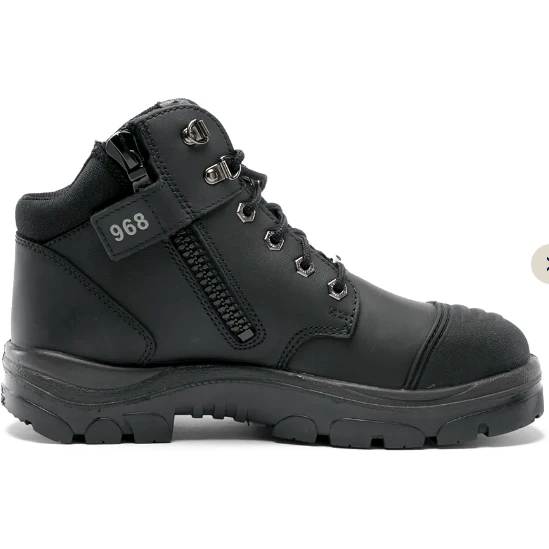 Steel Blue Men's Parkes Side Zip WP Steel Toe Hiker Work Boot - Black - 812968 7 Steel Blue Men's Parkes Side Zip WP Steel Toe Hiker Work Boot - Black - 812968 - Image 7