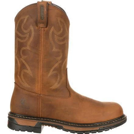 Rocky Men's Original Ride Branson WP Steel Toe Western Boot-FQ0002809 2 Rocky Men's Original Ride Branson WP Steel Toe Western Boot-FQ0002809 - Image 2