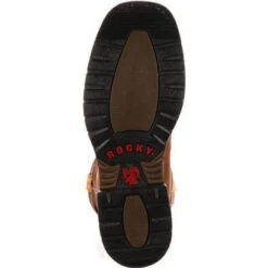 Rocky Men's Original Ride Steel Toe WP Western Boot- Brown- RKYW041 -Danner Shop rocky mens original ride steel toe wp western boot brown rkyw041 2