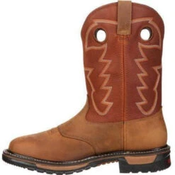Rocky Men's Original Ride Waterproof Western Boot - Brown - RKYW039 -Danner Shop rocky mens original ride waterproof western boot brown rkyw039 5