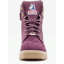 Steel Blue Women's Southern Cross Side Zip Steel Toe Work Boot - Purple - 892861 -Danner Shop sc 1