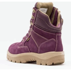 Steel Blue Women's Southern Cross Side Zip Steel Toe Work Boot - Purple - 892861 -Danner Shop sc 3