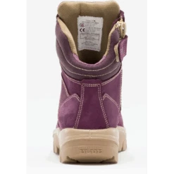 Steel Blue Women's Southern Cross Side Zip Steel Toe Work Boot - Purple - 892861 -Danner Shop sc 4