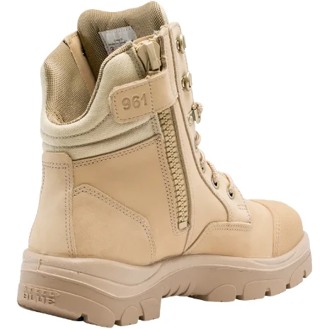 Steel Blue Men's Southern Cross 6" Side Zip WP Steel Toe Work Boot - Sand - 812961 2 Steel Blue Men's Southern Cross 6" Side Zip WP Steel Toe Work Boot - Sand - 812961 - Image 2