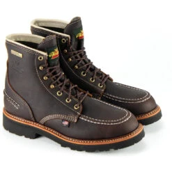 Thorogood Men's Flyway 6"USA Made WP Work Boot - Brown - 814-4140