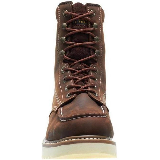 Wolverine Men's Loader 8" Wedge Work Boot - Brown - W10741 3 Wolverine Men's Loader 8" Wedge Work Boot - Brown - W10741 - Image 3